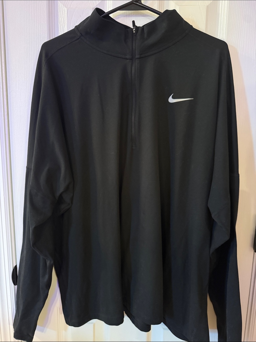 Nike women's Black Half-Zip Performance Jacket